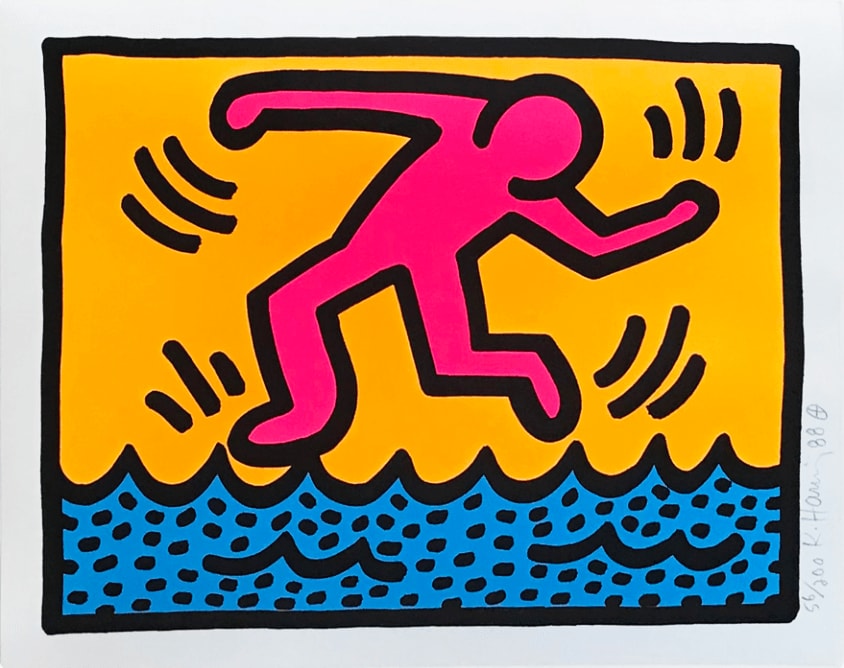 Keith Haring, Pop Shop II (B) (Littmann PP. 96), 1988 | Guy Hepner