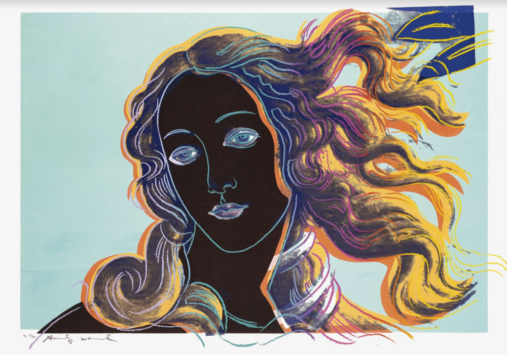 Andy Warhol, Birth Of Venus 316, 1984 | Guy Hepner