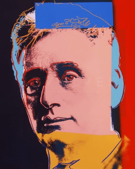 Andy Warhol, Ten Portraits of Jews of the Twentieth Century F.S. II 226-235  , 1980 | Guy Hepner