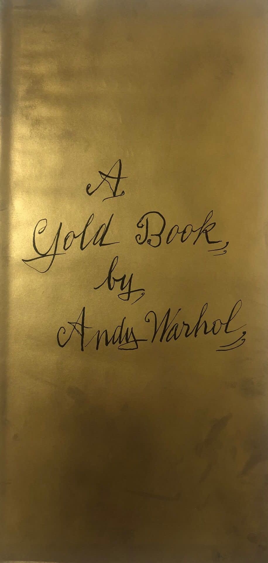 Andy Warhol, A Gold Book , F.S. IV 106, 1957 | Guy Hepner