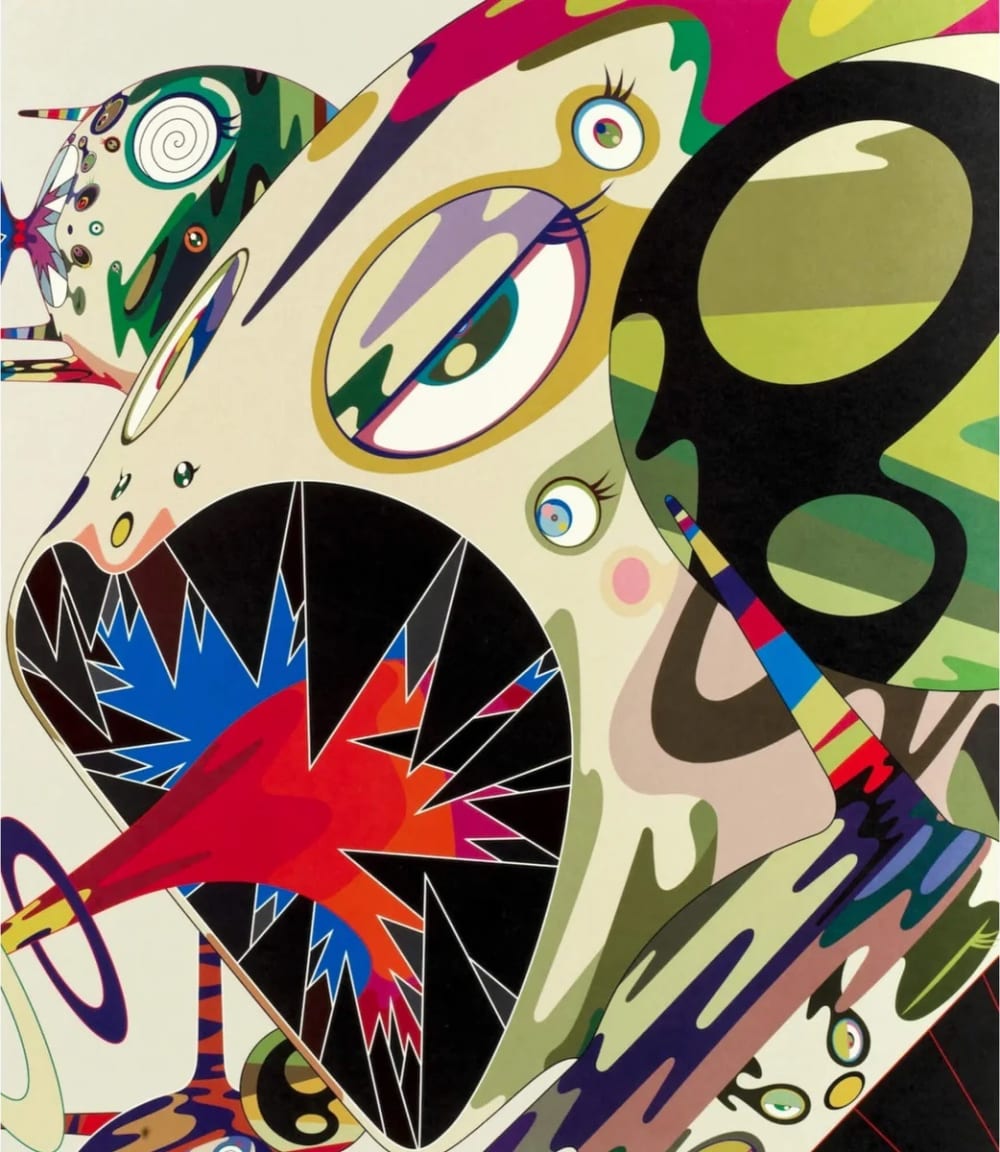 An Homage to IKB, 1957 E by Takashi Murakami | Martin