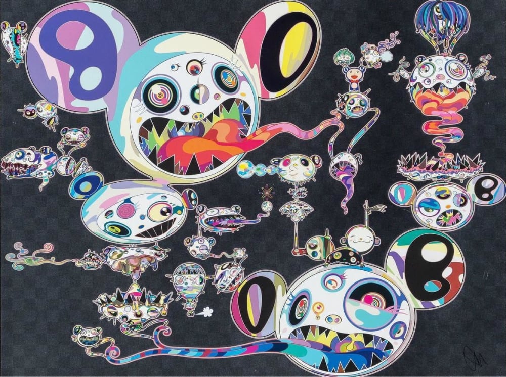 Takashi Murakami, Spiral, 2014 | Guy Hepner Takashi Murakami, Spiral, 2014 | Guy Hepner