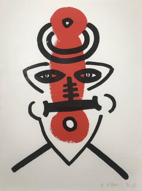 Keith Haring, The Story of Red and Blue 19 (Littmann PP. 129), 1989 | Guy  Hepner