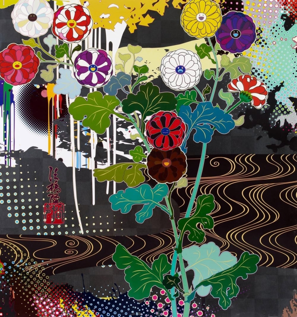 Takashi Murakami, Kansei Korin Gold, 2010 | Guy Hepner