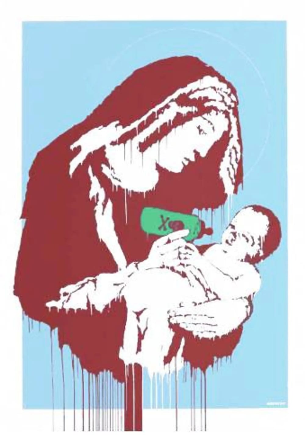 Banksy TOXIC MARY WCP バンクシー シルクスクリーンポスター
