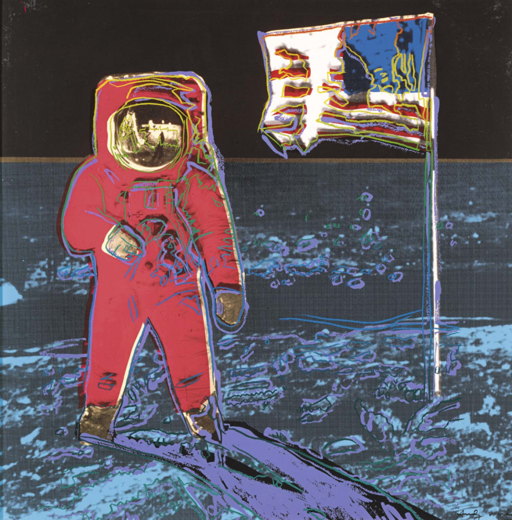 Andy Warhol, Moonwalk Trial Proof TP 32/66, 1987 | Guy Hepner Andy Warhol, Moonwalk Trial Proof TP 32/66, 1987 | Guy Hepner
