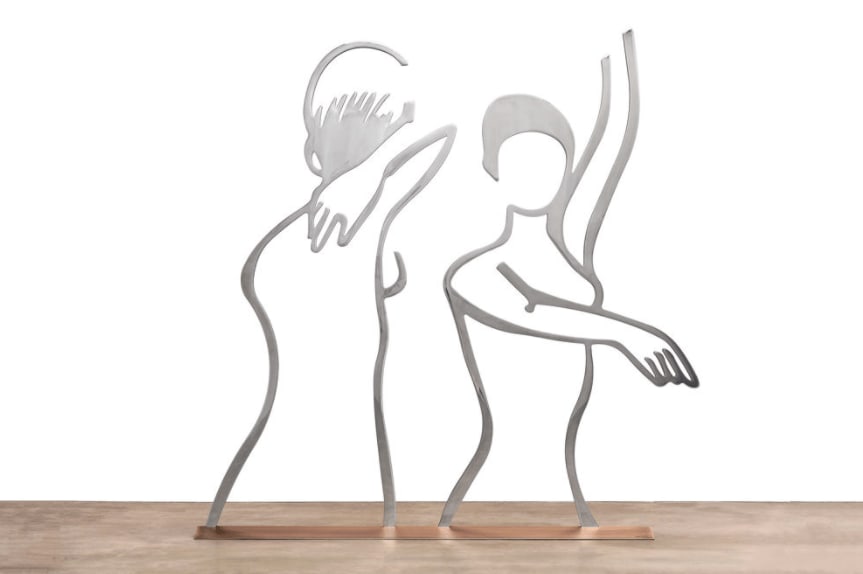 Alex Katz, Dancers Outline, 2019 | Guy Hepner