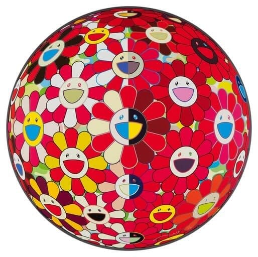 品数豊富！ Takashi Murakami, Hepner Guy | 2008 Cliff), (Red Ball Flower 絵画
