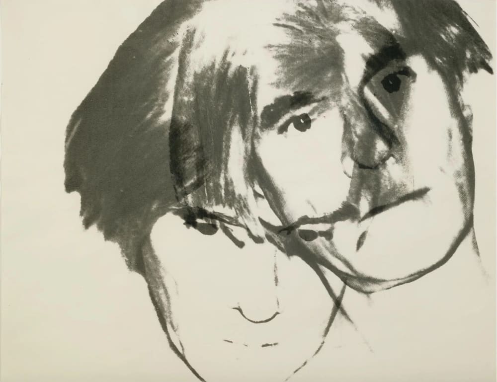 Self-Portrait with Lowered Head print by Egon Schiele
