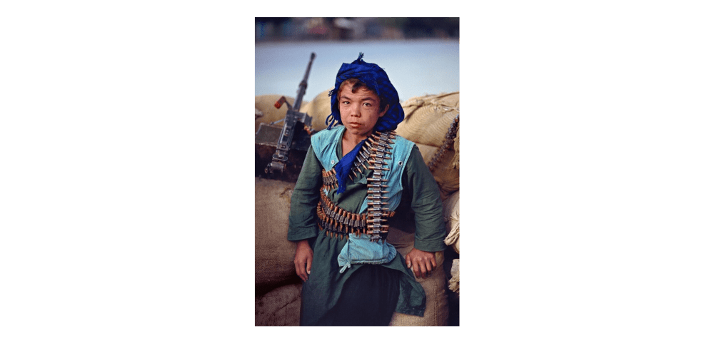 Steve McCurry - Young Soldier, Kabul, 1993