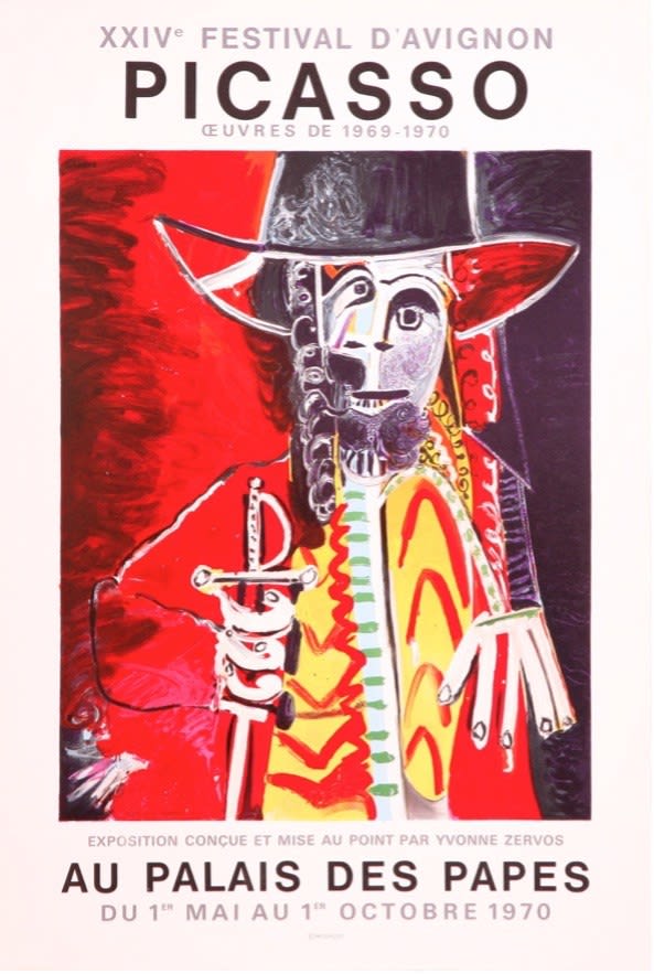 Pablo Picasso - XXIV festival d’Avignon 1970, 1970