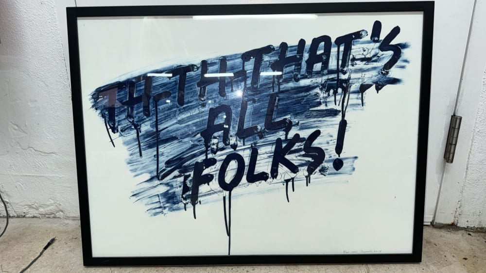 Mel Bochner - That's all Folks !