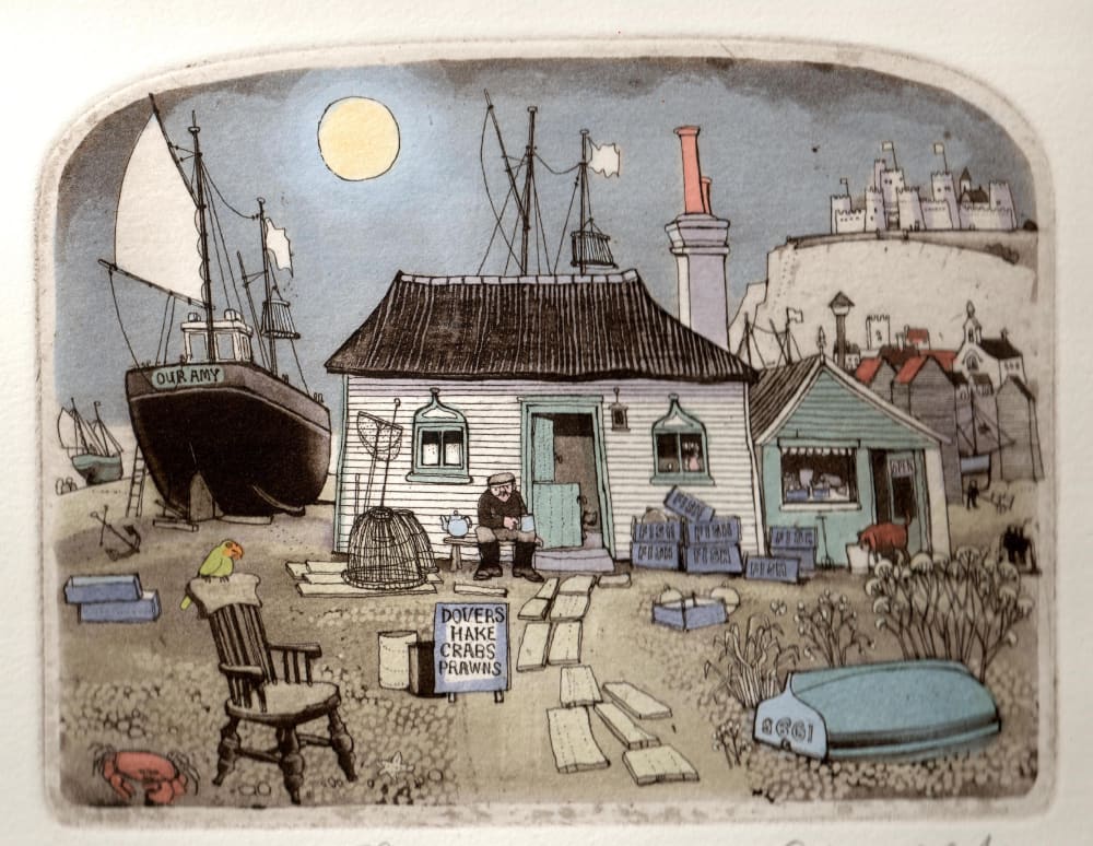 Graham Clarke グラハム・クラーク 銅版画 Toms Works - Graham Clarke