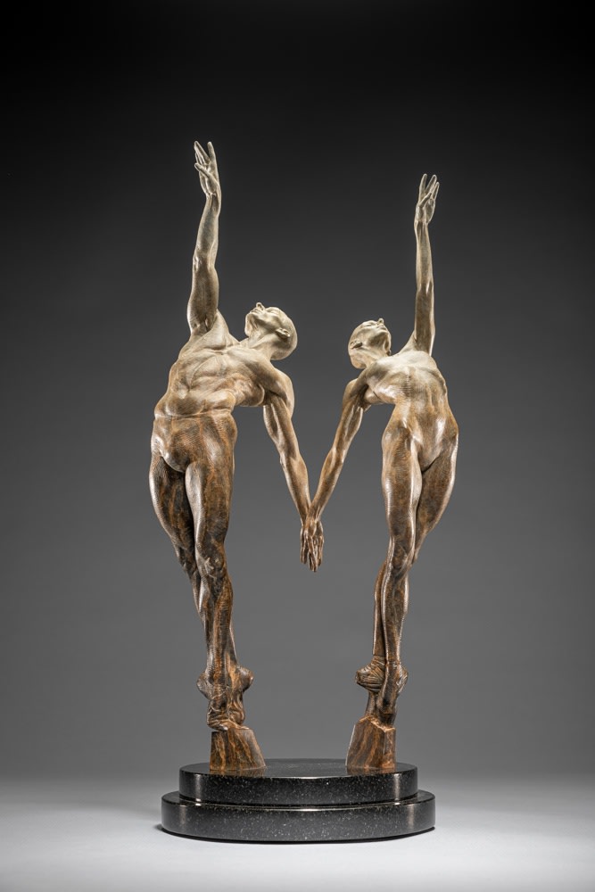 モダンアート Negaglio ( アーチスト ロバート ) Richard MacDonald, Allonge Male, Atelier, 2014 | The Art of