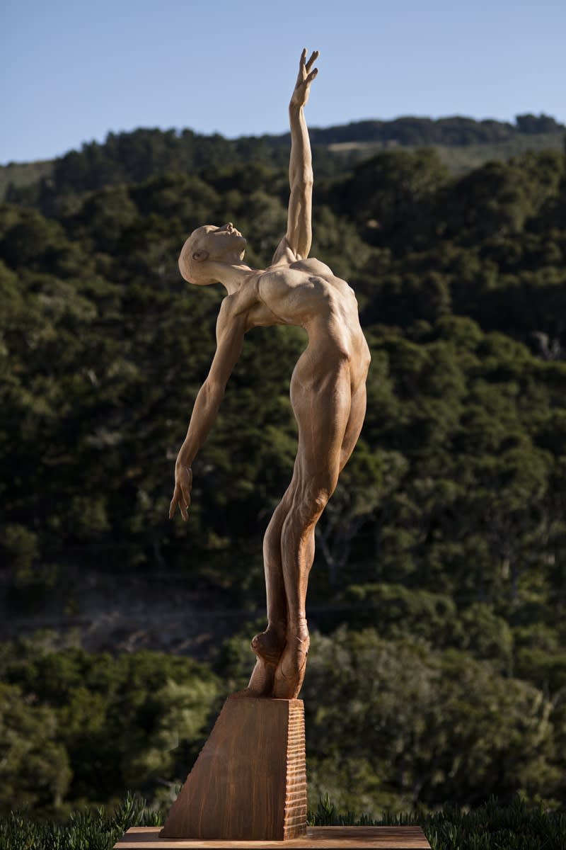 Richard MacDonald, Sissone, Heroic, Red, 2016 | DAWSON COLE FINE ART