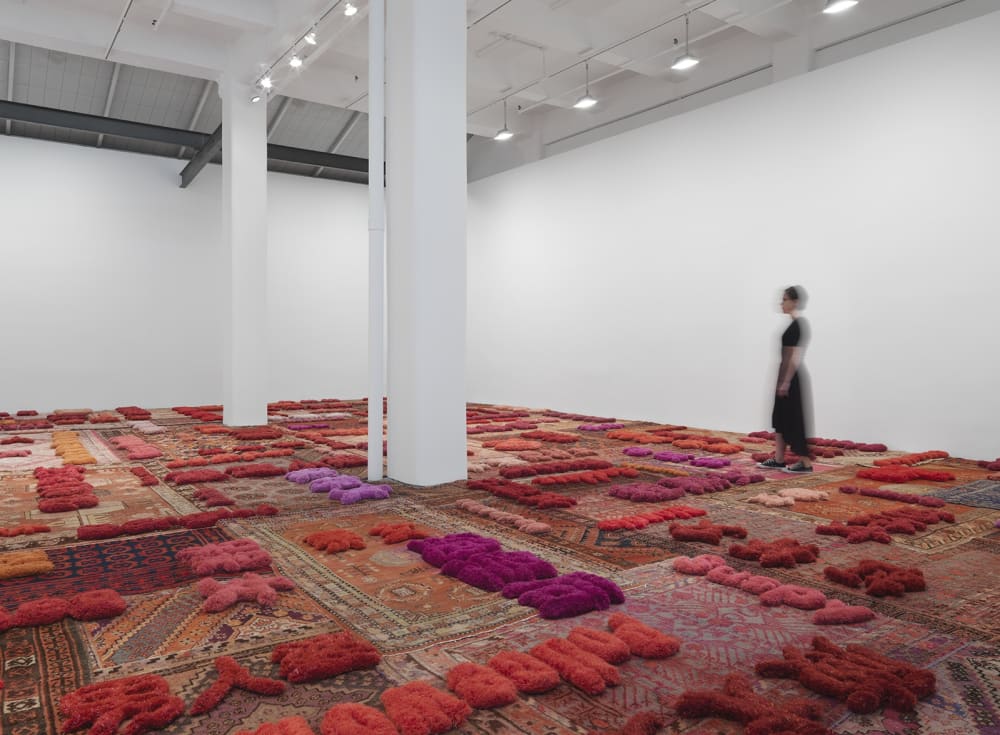 Lin Tianmiao: Protruding Patterns