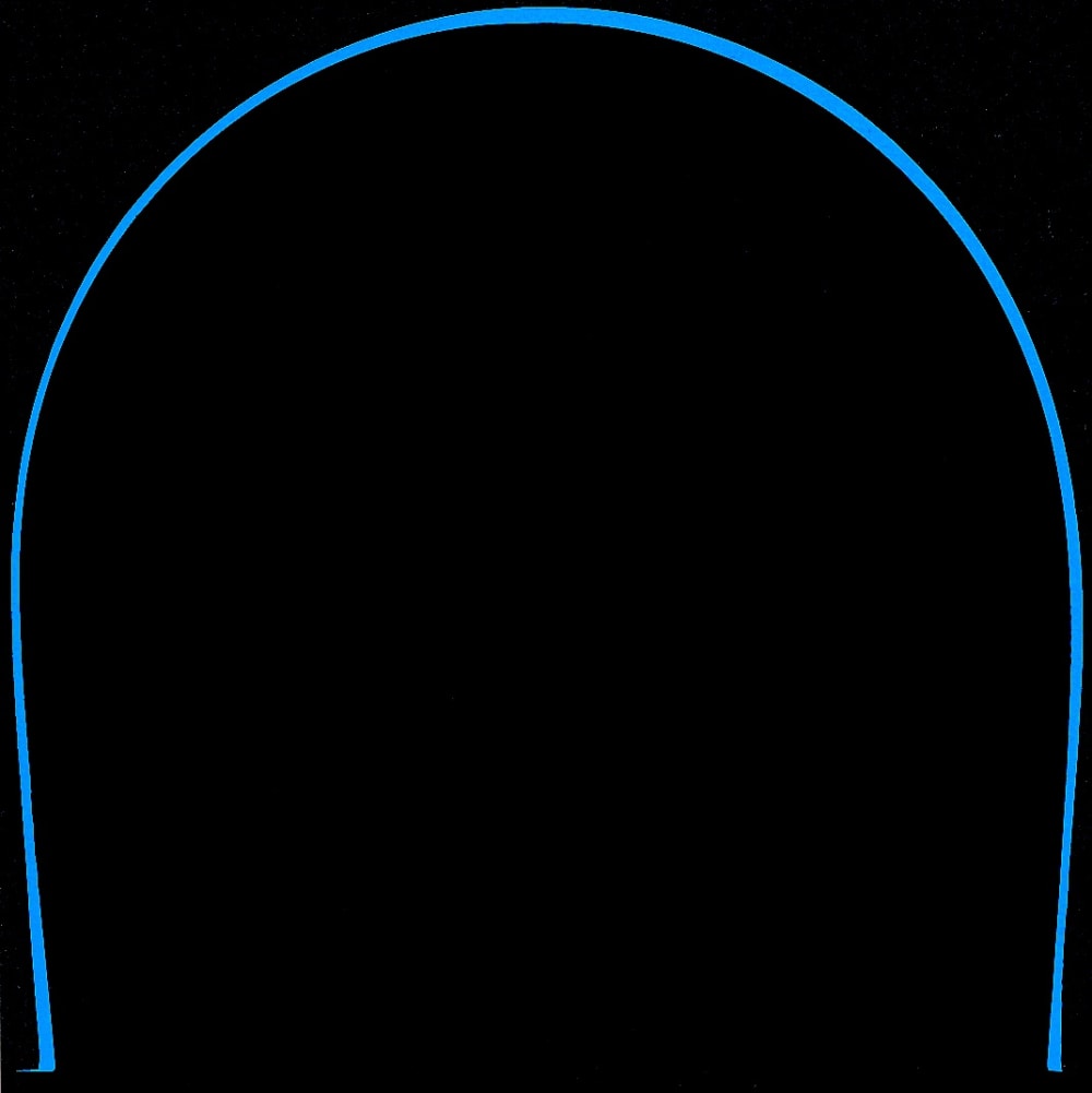 Black with Blue Arch, 2005