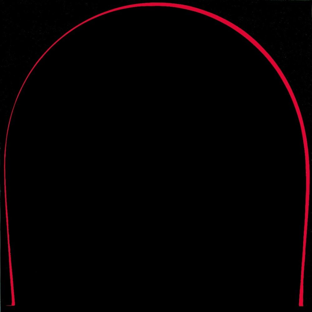 Black with Red Arch, 2005