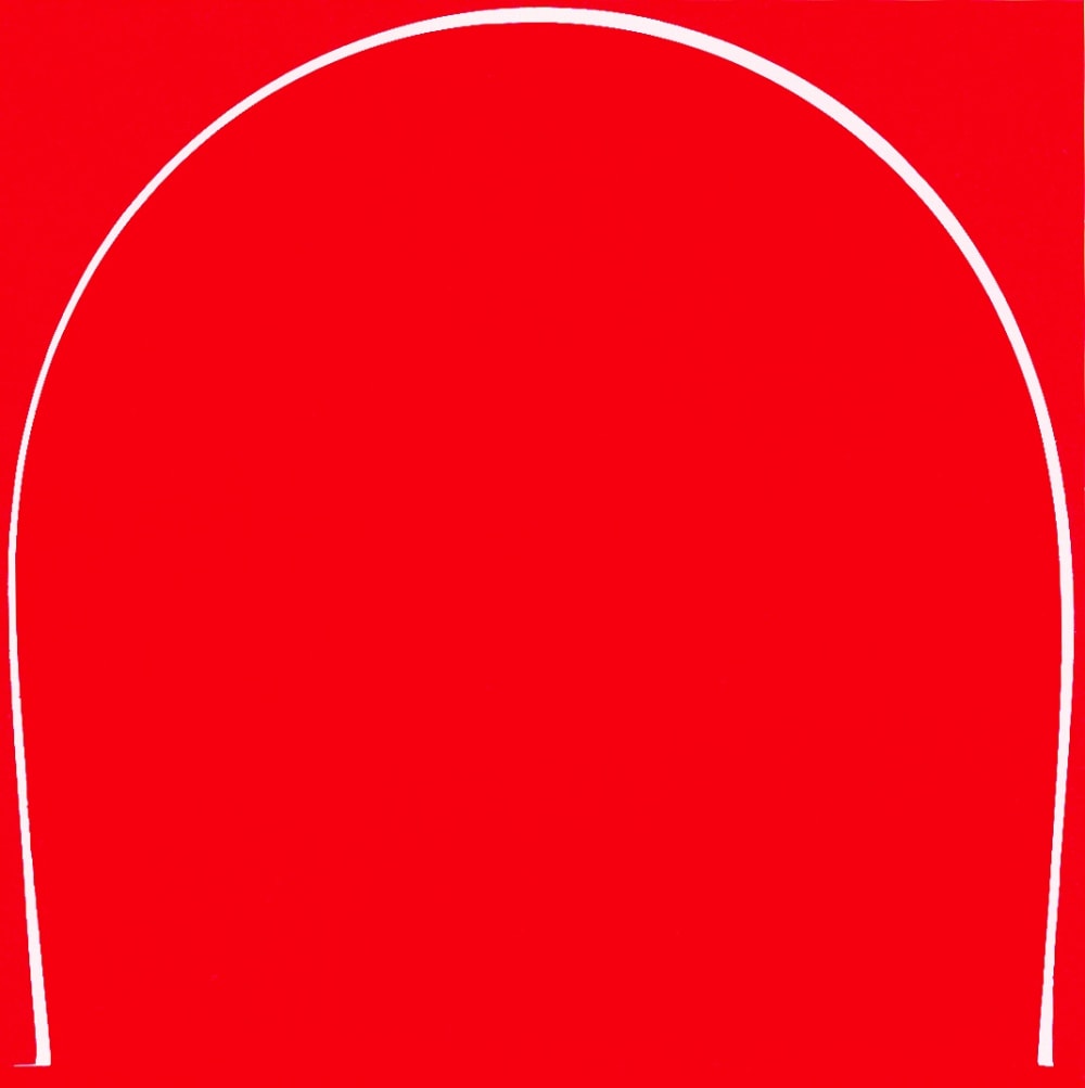 Red with White Arch, 2005