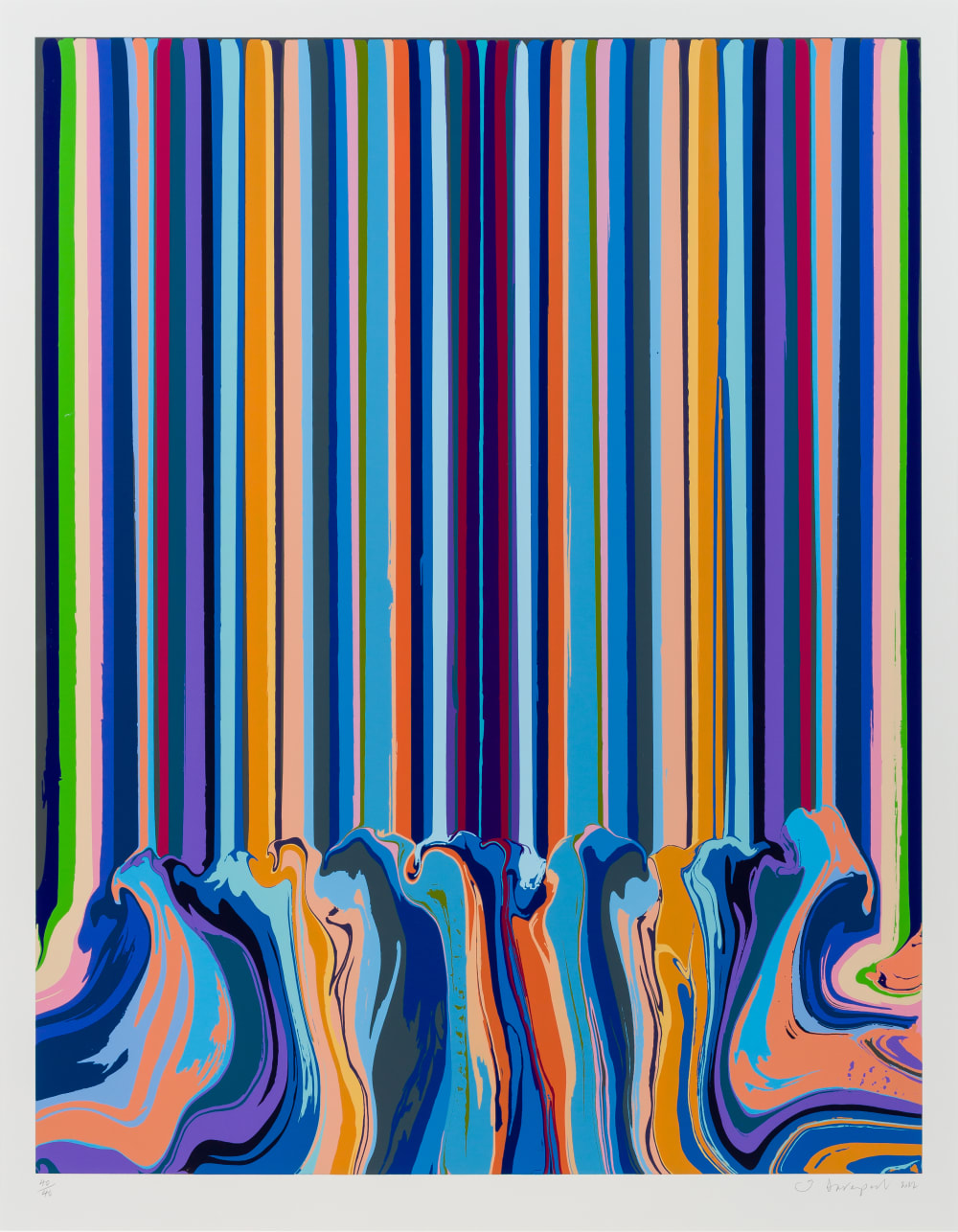 Mirrored Black Enamel, 2022
