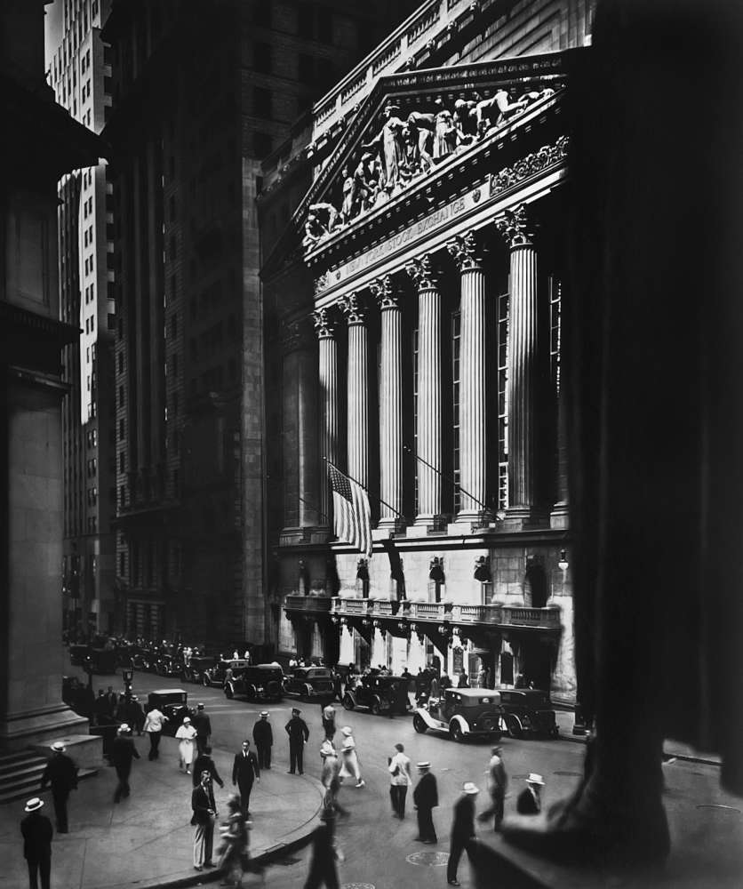 Berenice Abbott, New York Stock Exchange, 1933