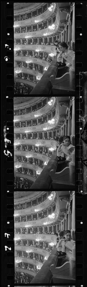 Alfred Eisenstaedt, Three Frames of Premiere at La Scala, Milan, 1934