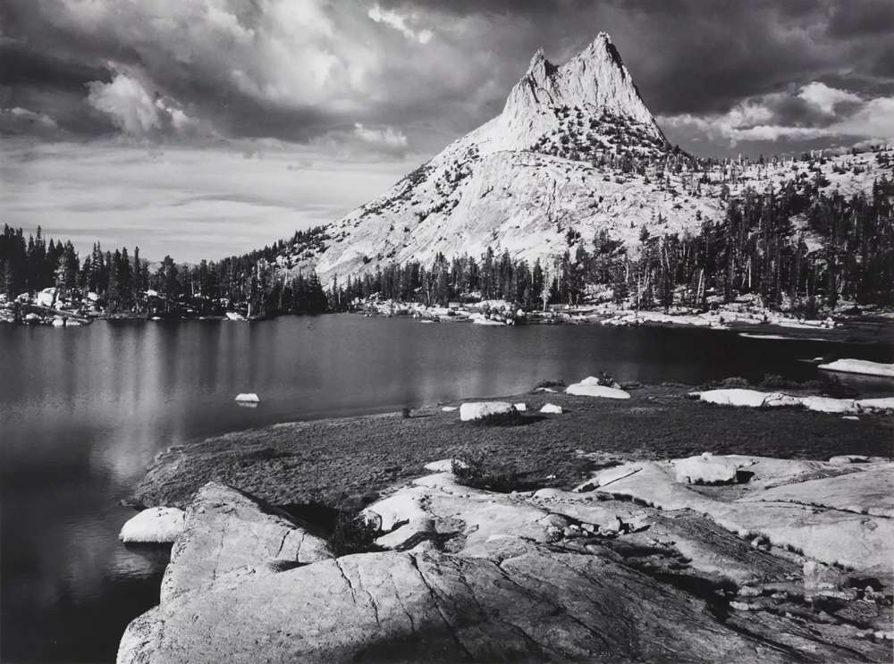 Ansel Adams, Cathedral Peak and Lake, Yosemite National Park, 1938
