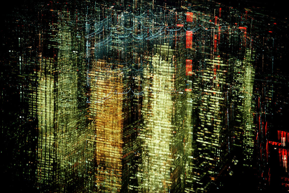 Ernst Haas, Lights of New York City, NY , 1972