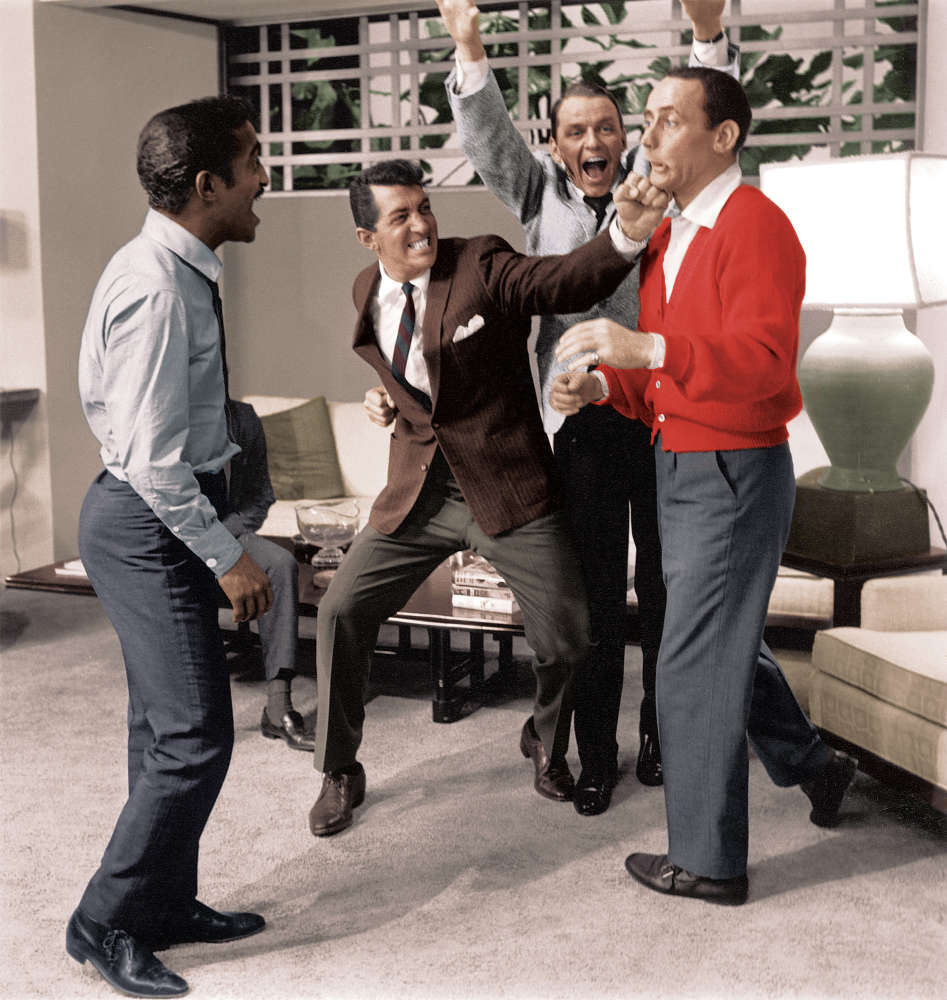 Sid Avery, Stars of Ocean's 11 Stage a Fight, 1960