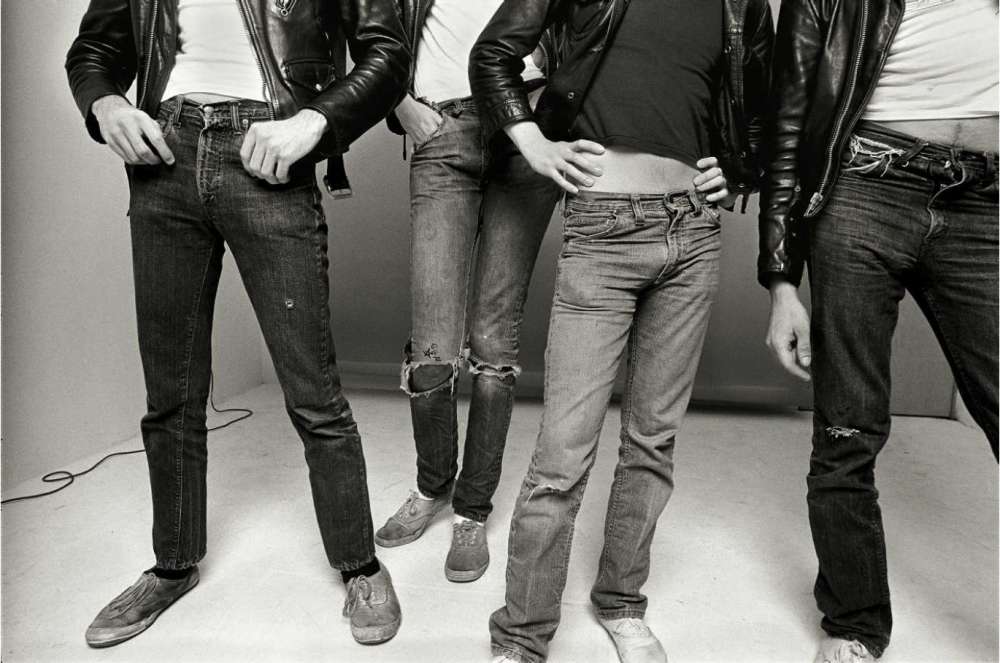 Norman Seeff, The Ramones, Los Angeles, "Jeans and Keds", 1977