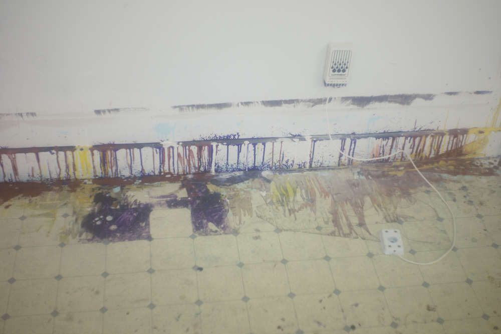 Sally Mann, Remembered Light, Untitled (Wall Drip with Plug), 2012