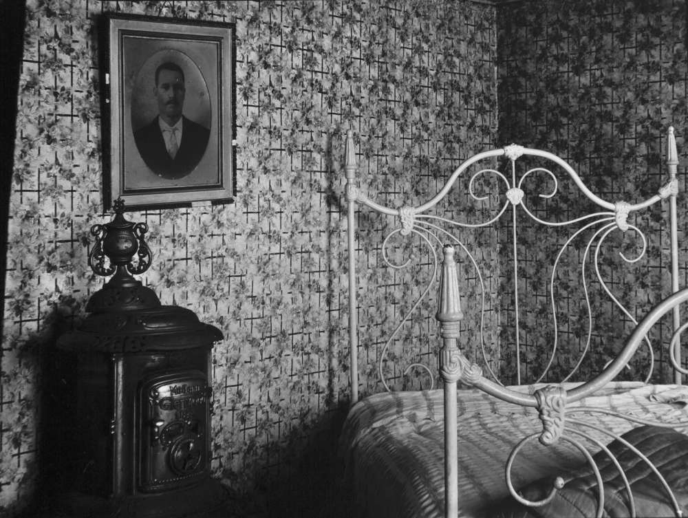 Walker Evans, Bed and Stove, Truro, Massachusetts,, 1936