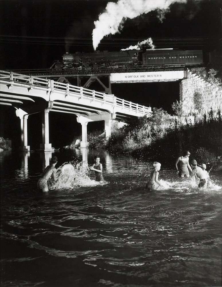 O. Winston Link, Hawksbill Creek Swimming Hole, Luray, Virginia, 1956