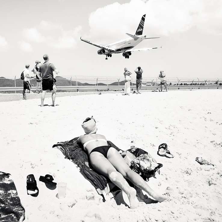 Josef Hoflehner, Jet Airliner #45, St. Maarten, 2010