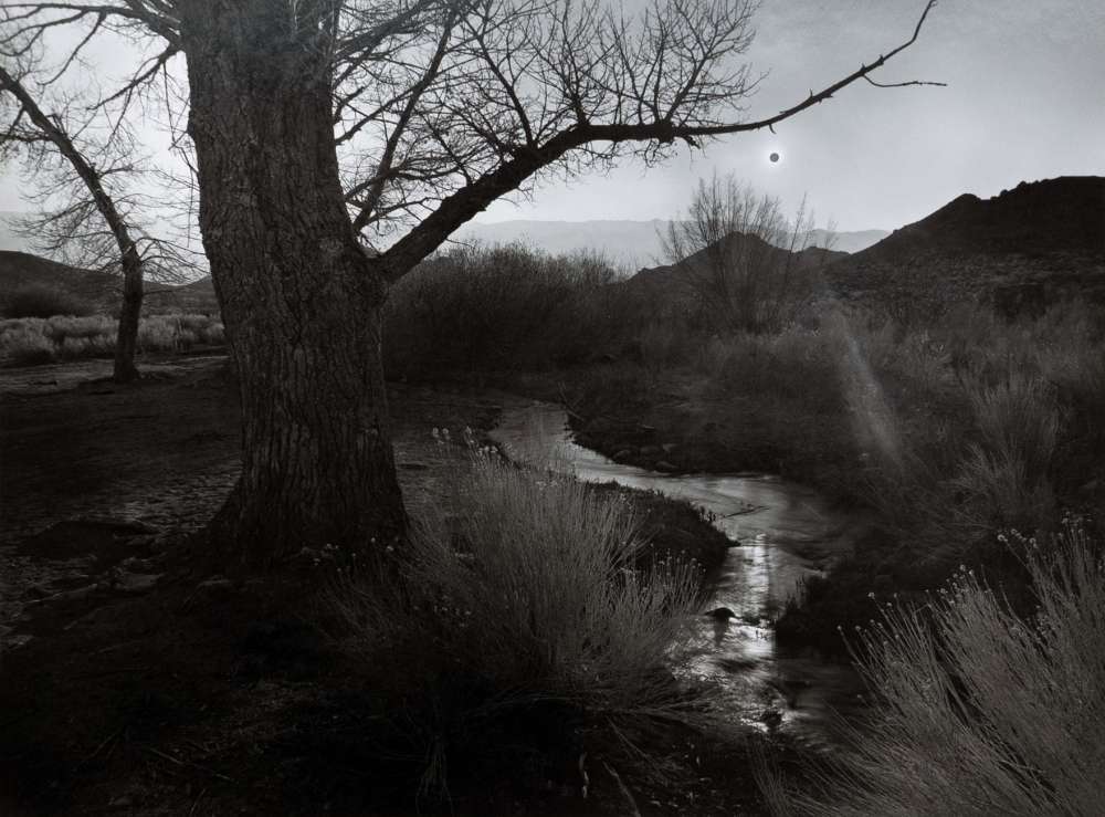 Ansel Adams, The Black Sun, Tungsten Hills Owens Valley, California, from Portfolio V, 1939