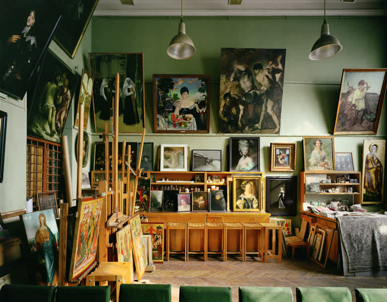 Andrew Moore, Restoration Studio, Academy of Fine Arts, St. Petersburg, Russia, 2002
