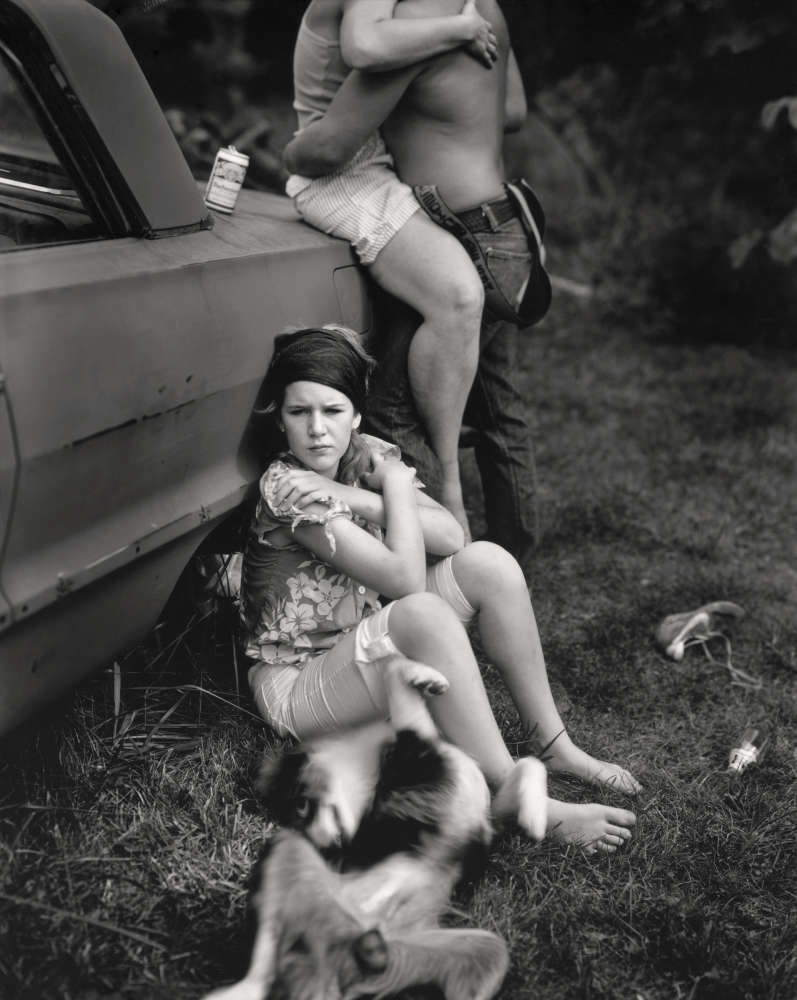 Sally Mann, Lisa and the Dog (At Twelve), 1983-1985