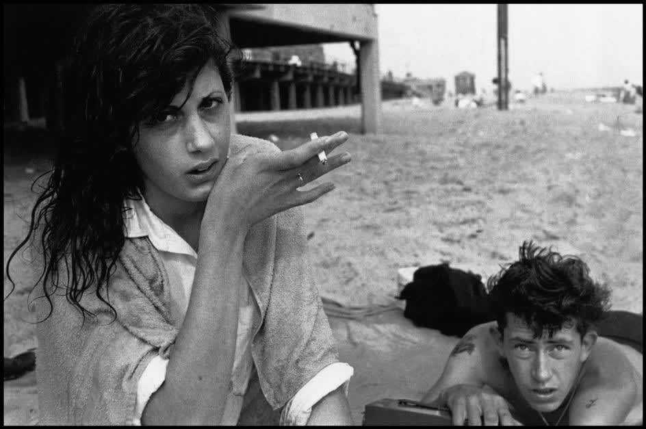 Bruce Davidson, Brooklyn Gang, Coney Island, NY, 1959