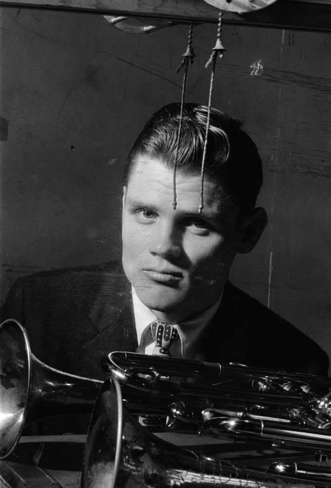 Herman Leonard, Chet Baker, New York City, (CHB07), 1955