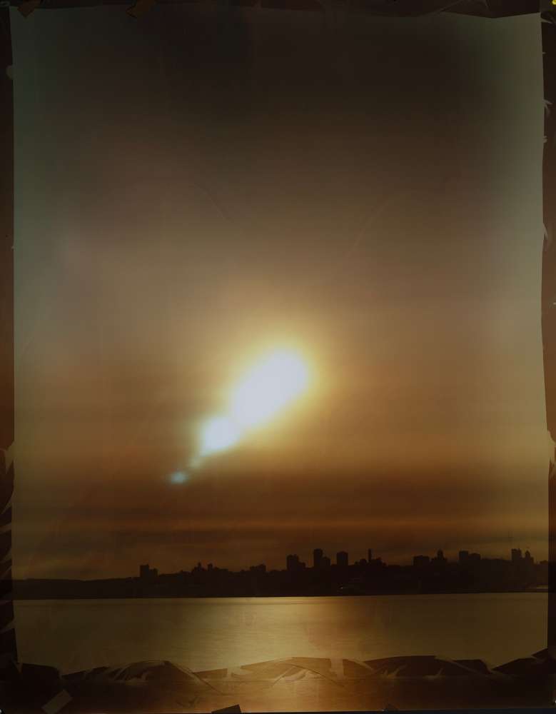 John Chiara, Sun over North Beach, Treasure Island, 2024