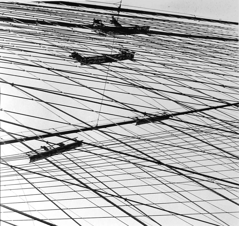 Arthur Leipzig, Brooklyn Bridge, 1946