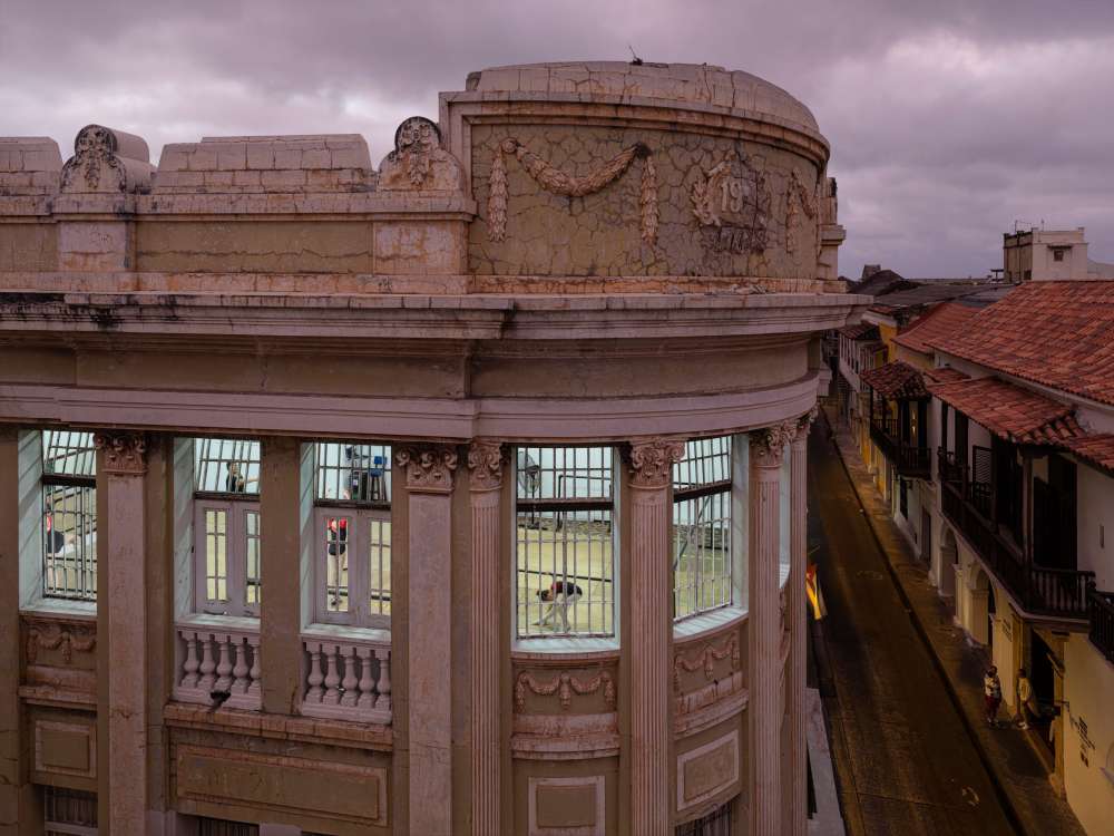 Gail Albert Halaban, Butterflies in the Purple Sky, Cartagena, Colombia, 2025