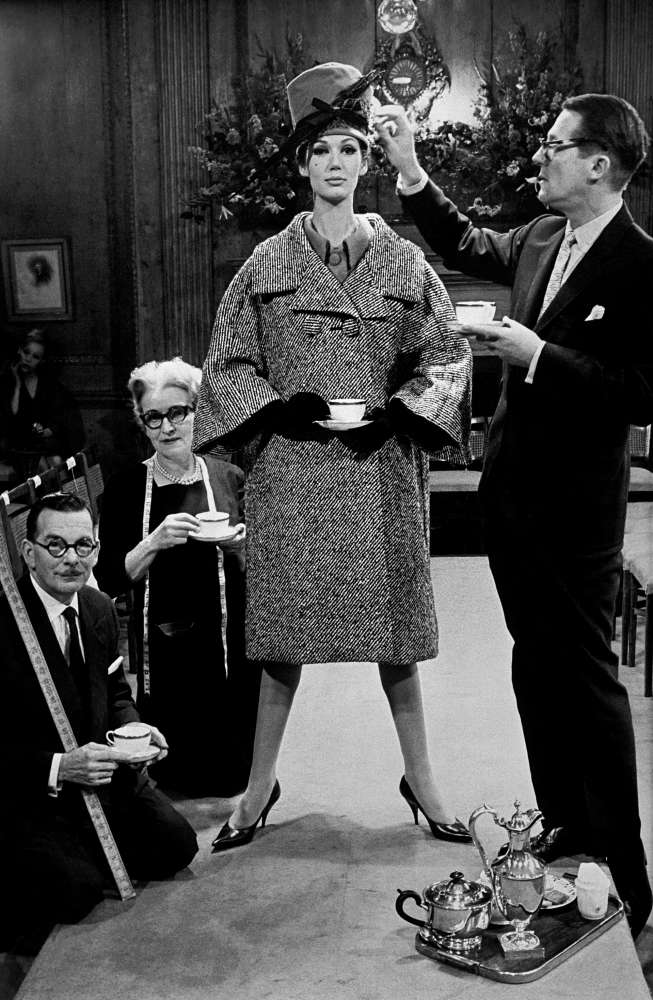 Frank Horvat, London Vogue BR Simone B, 1961