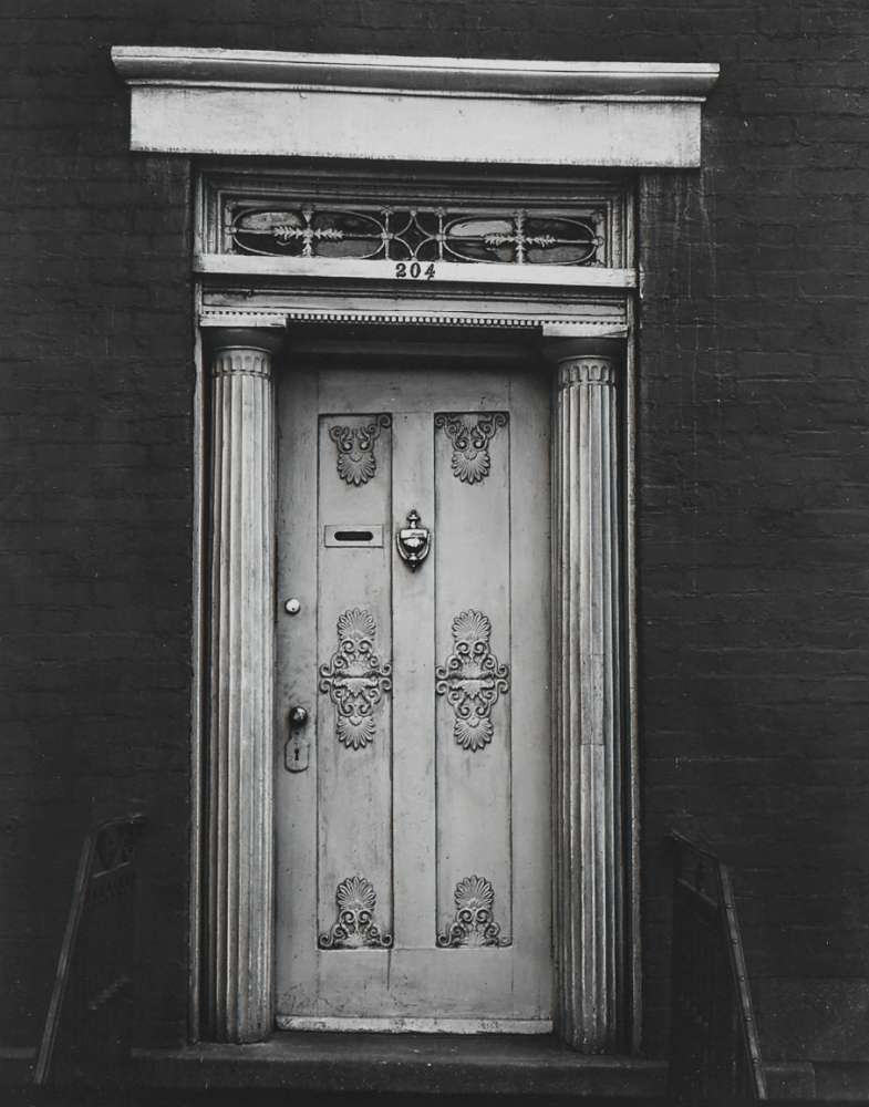 Walker Evans, Doorway, 204 West 13th Street, New York City, around 1931, From the Full Walker Evans: Selected Photographs Portfolio, 1974