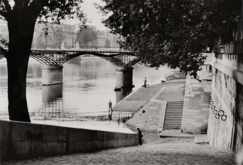 Henri Cartier-Bresson, The Pont des Arts Bridge, Paris, France, 1955
