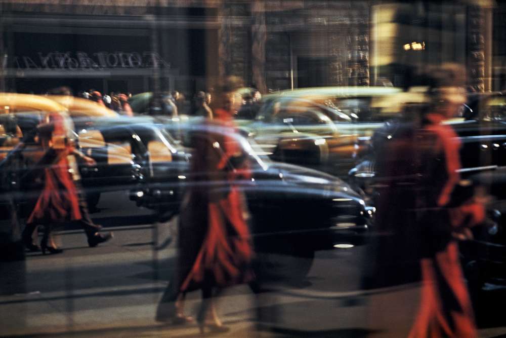 Ernst Haas, Reflection, NY, 1957