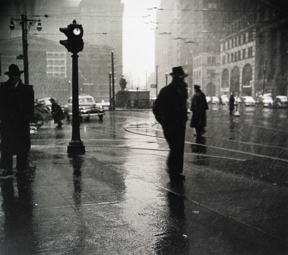 Arthur Leipzig, Rain, 1945