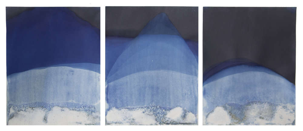 Meghann Riepenhoff, Muybridge Tides #04 (Rapidly Submerged Paper, Lake Lanier, GA 08.25.17), 2017