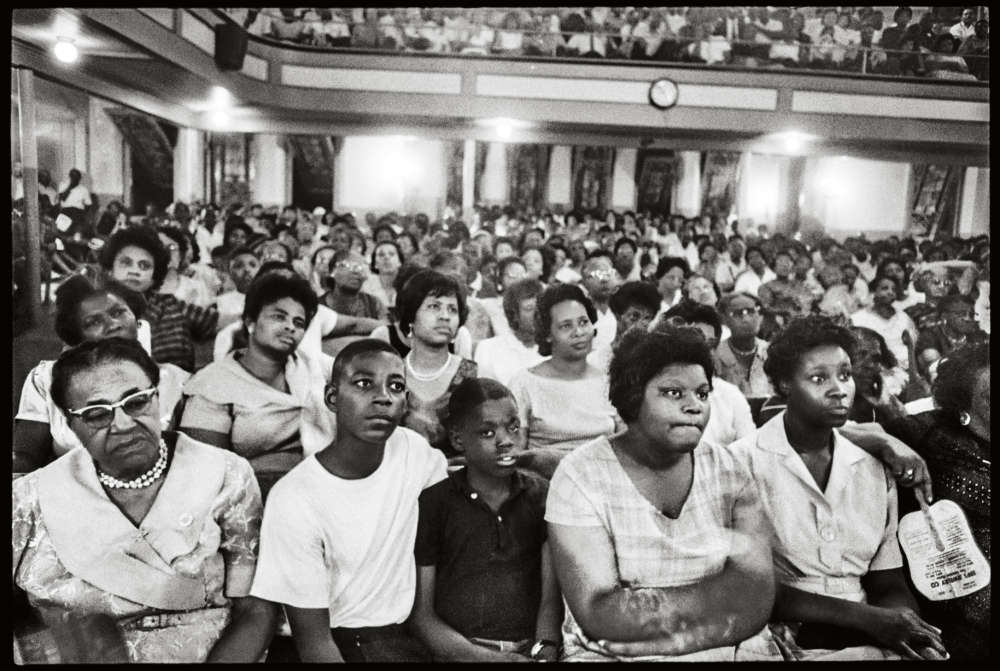 Steve Schapiro, Birmingham Church Service, 1963
