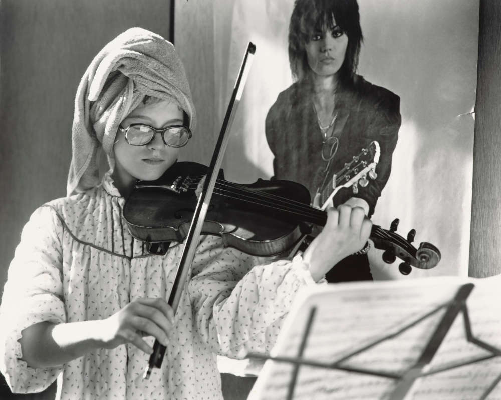 Sally Mann, Rosie and Violin (At Twelve), 1983-1985